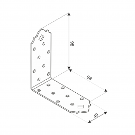 SDSKM - kątownik montażowy DMX - 2