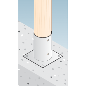 Podstawa słupa - PSPO GRUNDLINE - 5