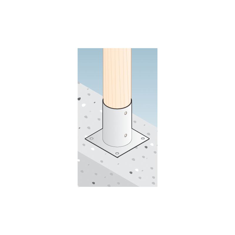 Podstawa słupa - PSPO GRUNDLINE - 5