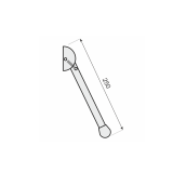 Stopka do drzwi garażowych - ST DMX - 2