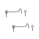 Haczyk zamykający wkręcany - ZHK DMX - 1