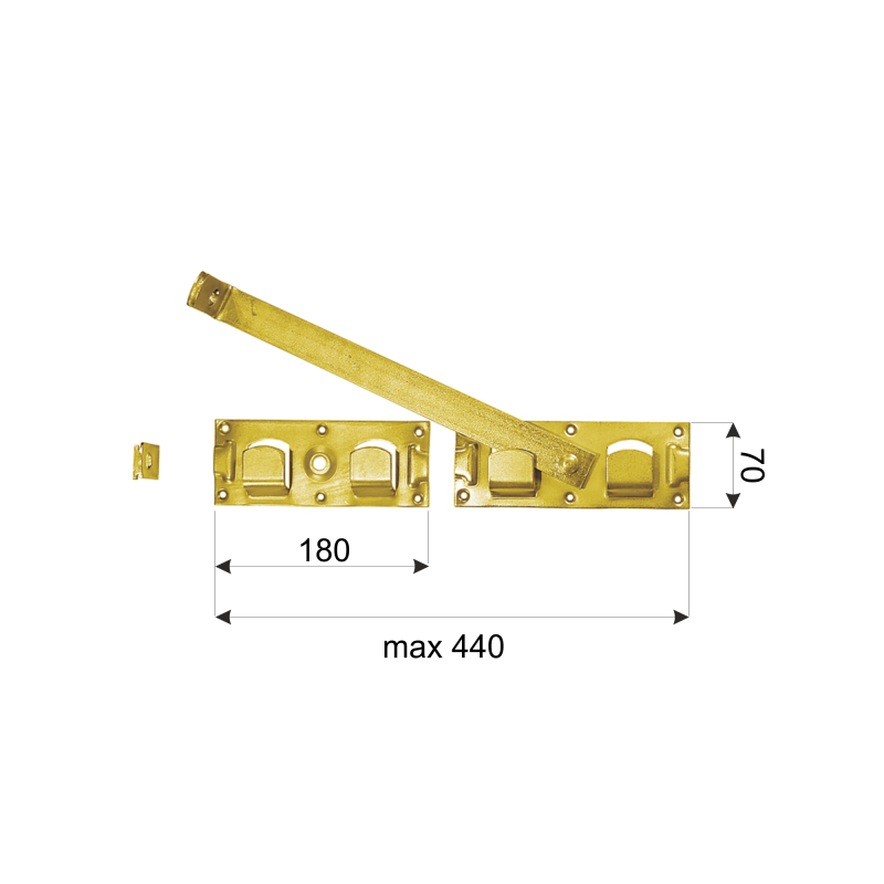 Zasuwa bramowa - WBR DMX - 2