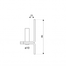 Uchwyt czopowy - C DMX - 4
