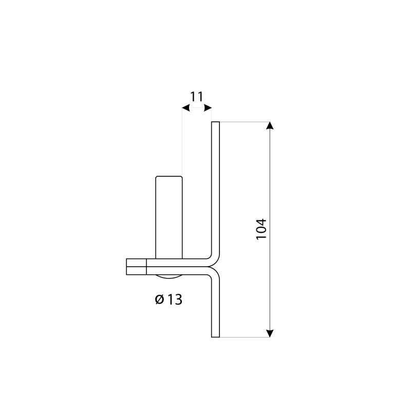 Uchwyt czopowy - C DMX - 6