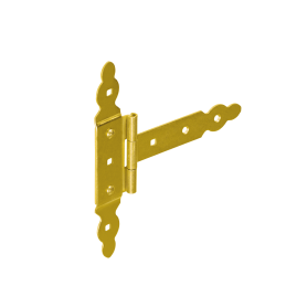 Zawias bramkowy ozdobny z nakładką - ZBNO DMX - 1