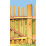 Zawias bramkowy pasowy - ZBP DMX - 3