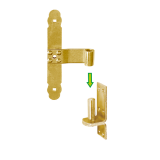 Zawias ramowy prosty - ZRP DMX - 2