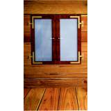 Zawias narożnikowy prosty (L+P) - ZN DMX - 4