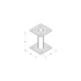 Podstawa słupa - PMF GRUNDLINE - 2