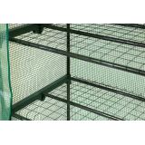 Szklarnia ogrodowa zielona 4-półkowa - 70x50x158 - Crocus II Grindi - 6