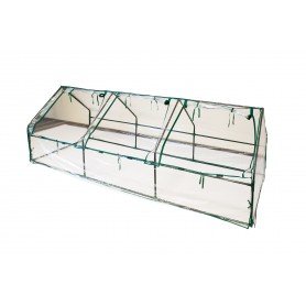Szklarnia minitunel 3 komory - 270x92x92 - Erica II Grindi - 10