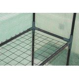 Szklarnia ogrodowa zielona domek - 143x73x195 - Canna I Grindi - 7