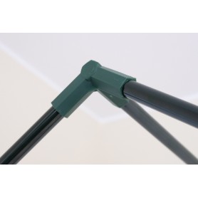 Szklarnia ogrodowa zielona domek - 143x73x195 - Canna I Grindi - 9