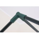 Szklarnia ogrodowa zielona domek - 143x73x195 - Canna I Grindi - 9