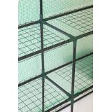 Szklarnia ogrodowa zielona domek - 143x143x195 - Canna II Grindi - 7