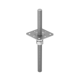 Podstawa słupa - regulowana gwintowana - PPSR GRUNDLINE - 1