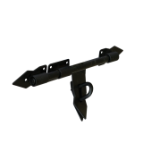 Zasuwa ciężka - czarna ozdobna - WCW DMX - 1