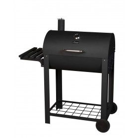 Grill ogrodowy Thomas 97,5x52x114 Deluxe z termometrem - beczka Grindi - 1