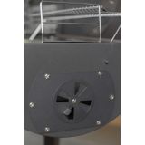 Grill ogrodowy Thomas 97,5x52x114 Deluxe z termometrem - beczka Grindi - 4