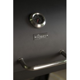 Grill ogrodowy Thomas 97,5x52x114 Deluxe z termometrem - beczka Grindi - 7