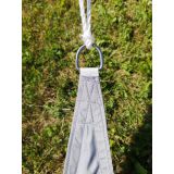 Żagiel przeciwsłoneczny kwadratowy szary Grindi - 2