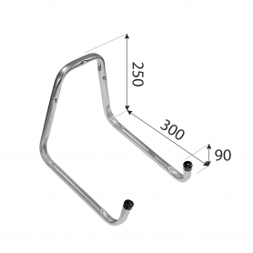 Hak garażowy podwójny - HO Velano - 2