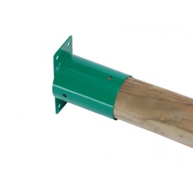 Łącznik ścienny belki okrągłej fi 100 zielony - GHL 2 Grindi - 2