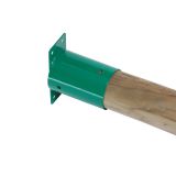 Łącznik ścienny belki okrągłej fi 100 zielony - GHL 2 Grindi - 2