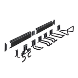 Haki garażowe Goliat SGK Zestaw 9 haków garażowych Velano - 1