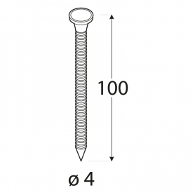 Gwoździe ciesielskie - ANCHOR - 1 kg - ANG DMX - 7