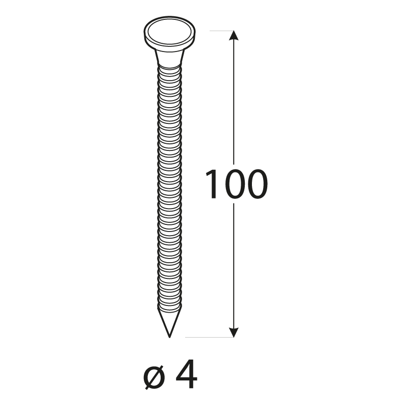 Gwoździe ciesielskie - ANCHOR - 1 kg - ANG DMX - 7