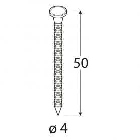 Gwoździe ciesielskie - ANCHOR - 1 kg - ANG DMX - 4