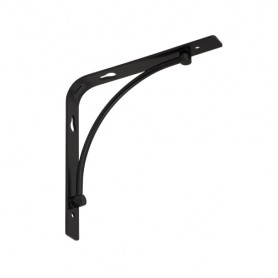 Wspornik półki ozdobny - stalowy - BOW Velano - 1