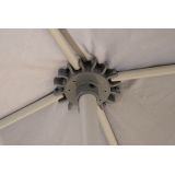 Parasol Ogrodowy Sole - 250x250 szary Grindi - 9