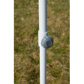 Parasol Ogrodowy Sole - 250x250 szary Grindi - 11