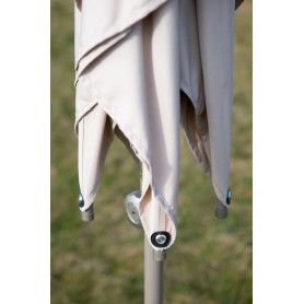 Parasol Ogrodowy Caldo - 250x250 beżowy Grindi - 4