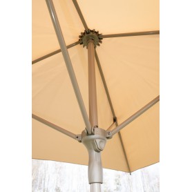 Parasol Ogrodowy Caldo - 250x250 beżowy Grindi - 8