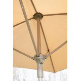 Parasol Ogrodowy Caldo - 250x250 beżowy Grindi - 8