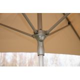 Parasol Ogrodowy Caldo - 250x250 beżowy Grindi - 9