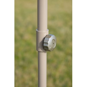 Parasol Ogrodowy Caldo - 250x250 beżowy Grindi - 10