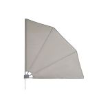 Osłona balkonowa 140x140 szara - Bora Grindi - 1