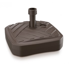 Podstawa do parasola kwadratowa 12 L do wypełnienia 39x13 - brązowa Grindi - 1