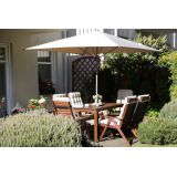 Parasol Ogrodowy Sole - 250x250 szary Grindi - 2