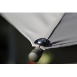 Parasol Ogrodowy Sole - 250x250 szary Grindi - 4