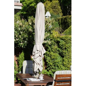 Parasol Ogrodowy Sole - 250x250 szary Grindi - 3