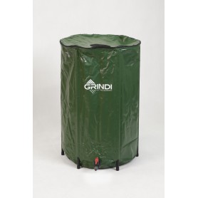 Zbiornik na deszczówkę, wodę z rynny - 250L - składany Grindi - 7
