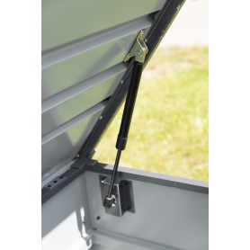 Skrzynia ogrodowa metalowa 400l - 130x61x62 - Orto Grindi - 4