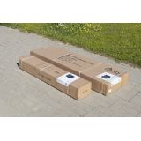 Domek ogrodowy metalowy, szary - Fiori III - 174x236x190 Grindi - 15