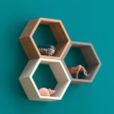 Półki modułowe, heksagon, plaster miodu - FHS 300 Velano - 1