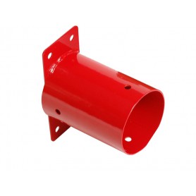 Łącznik ścienny belki okrągłej fi 100 czerwony - GHSO Grindi - 1